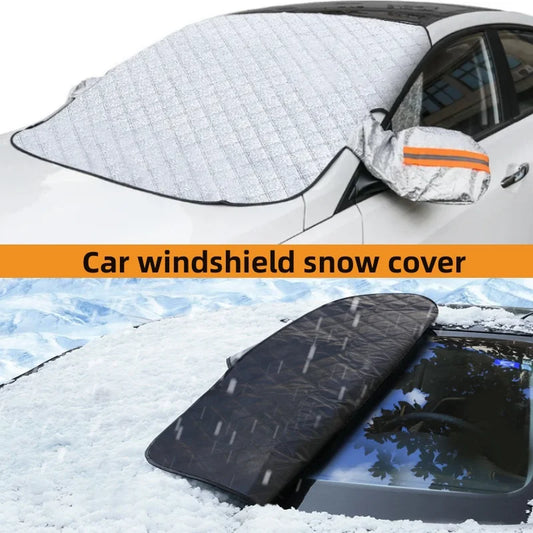 snow 
cover
windshield
shield
ice
freeze
frozen
cold
easy
fast
car
truck
suv
winter
tool
silver
glass